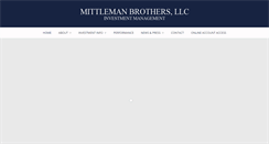 Desktop Screenshot of mittlemanbrothers.com